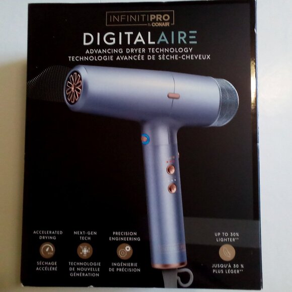 CONAIR INFINITPRO DIGITALAIR ADVANCING DRYER TECHNOLOGY NEXT-GEN AIR PERFORMANCE - Picture 1 of 15